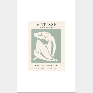 Henri Matisse Nu Bleu Exhibition Design Posters and Art